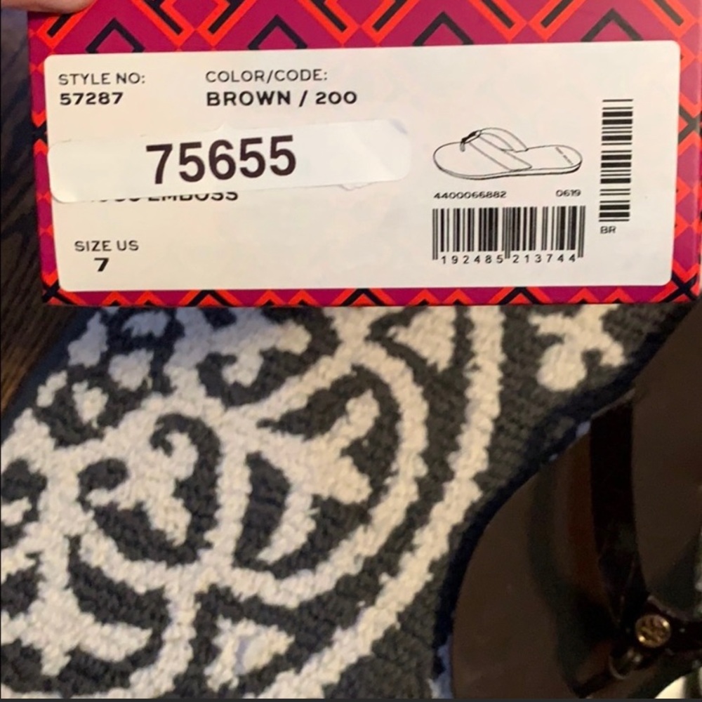 Tory Burch brown sandals - Picture 3 of 3